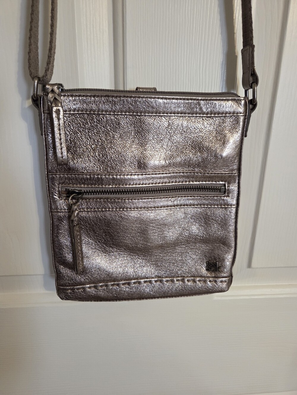 The Sak Metallic Crossbody Bag w/ Adjustable Strap ✨